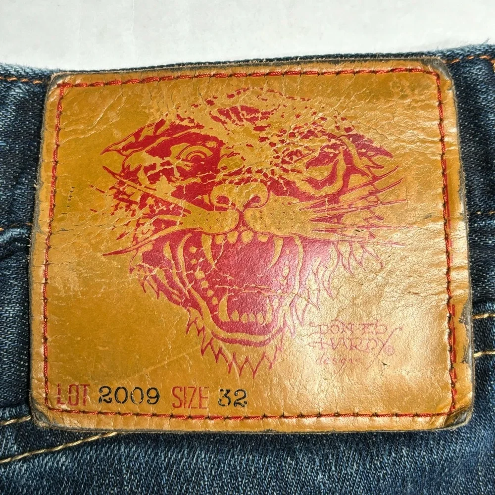 Vintage Y2K Ed Hardy Christian Audigier Jeans